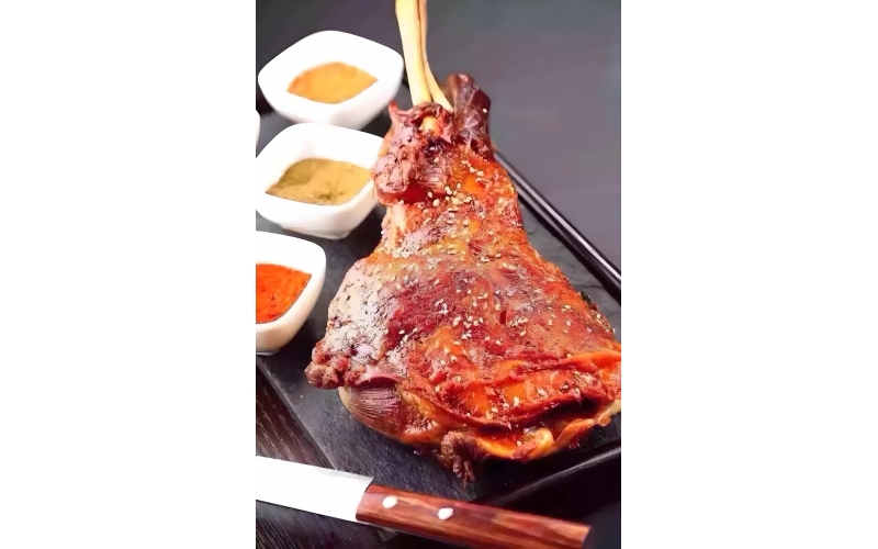 烤羊腿